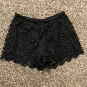 Lace shorts